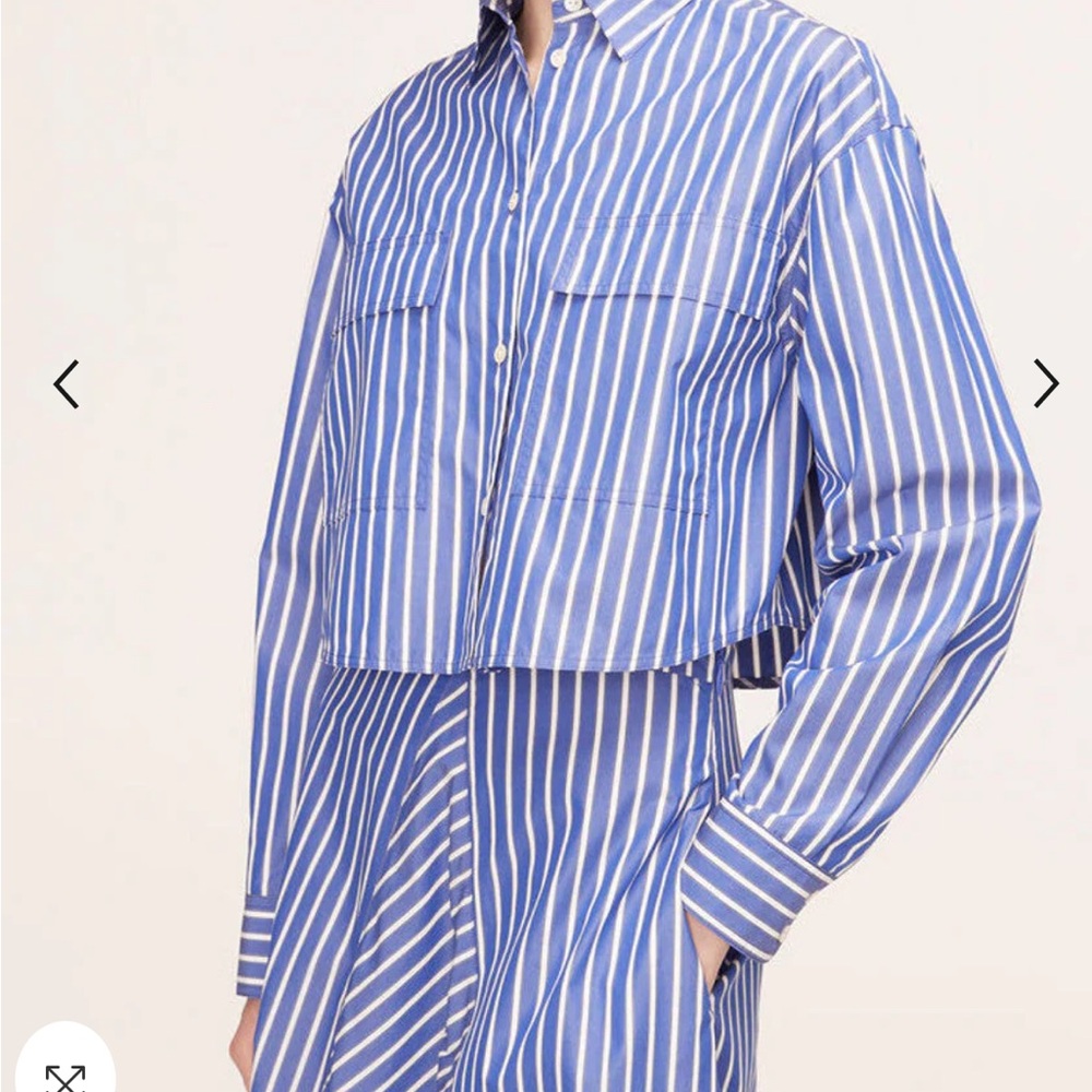 Rebecca Taylor Marseille Stripe Blouse